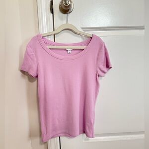 Art Class Purple Fitted Short Sleeve T-Shirt